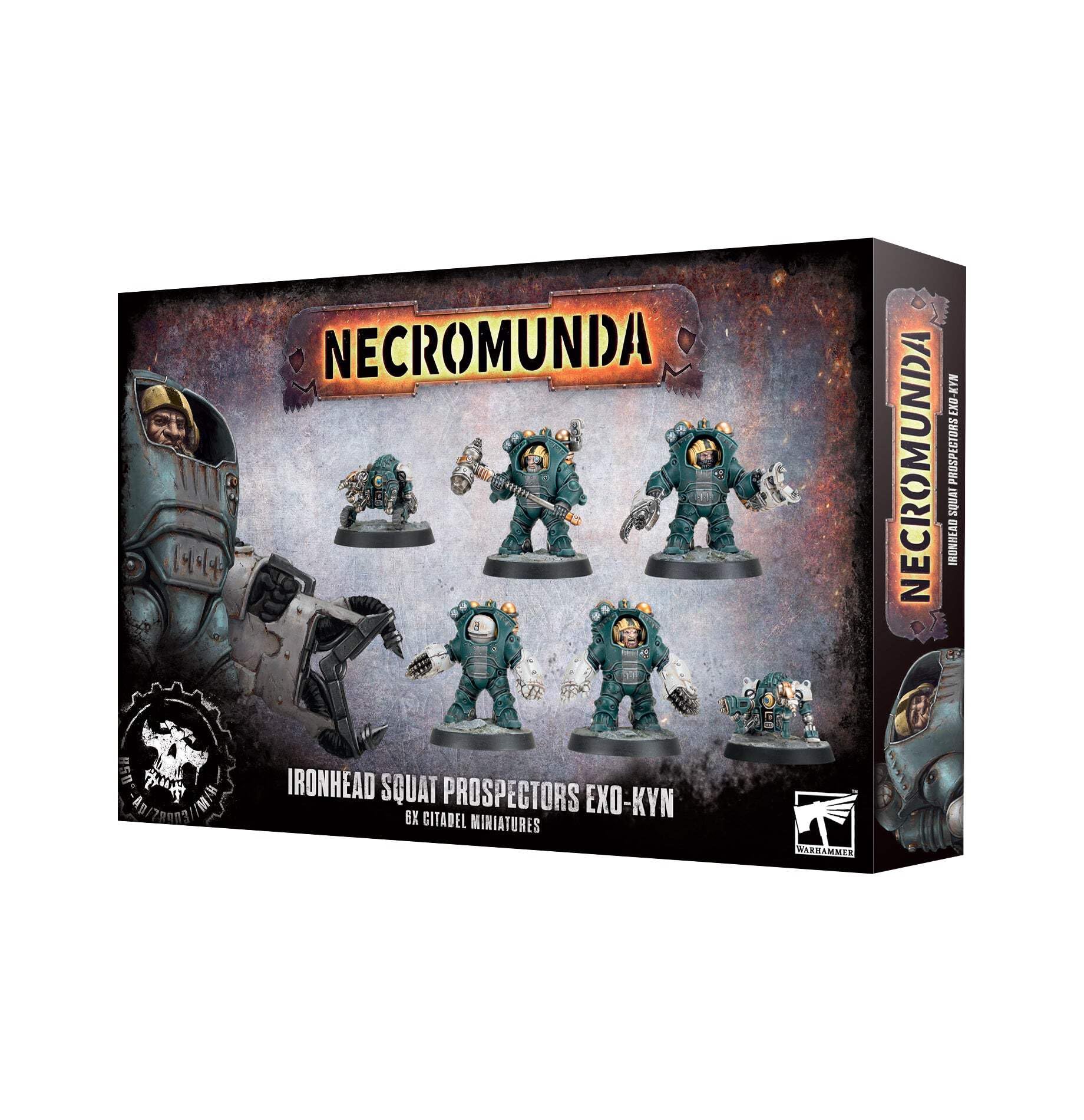 Games Workshop - Warhammer - Necromunda: Squats Prospectors Exo-Kyn (Ironhead Squats)