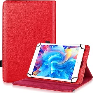 UrbanX Universal Tablet Case for 7-8 inch Tablet Stand Folio Case Protective Cover for ZTE Grand X View 2 and All 7" 8" Touchscreen Tablets with 360 Degree Rotatable Kickstand Multiple Viewing Angles