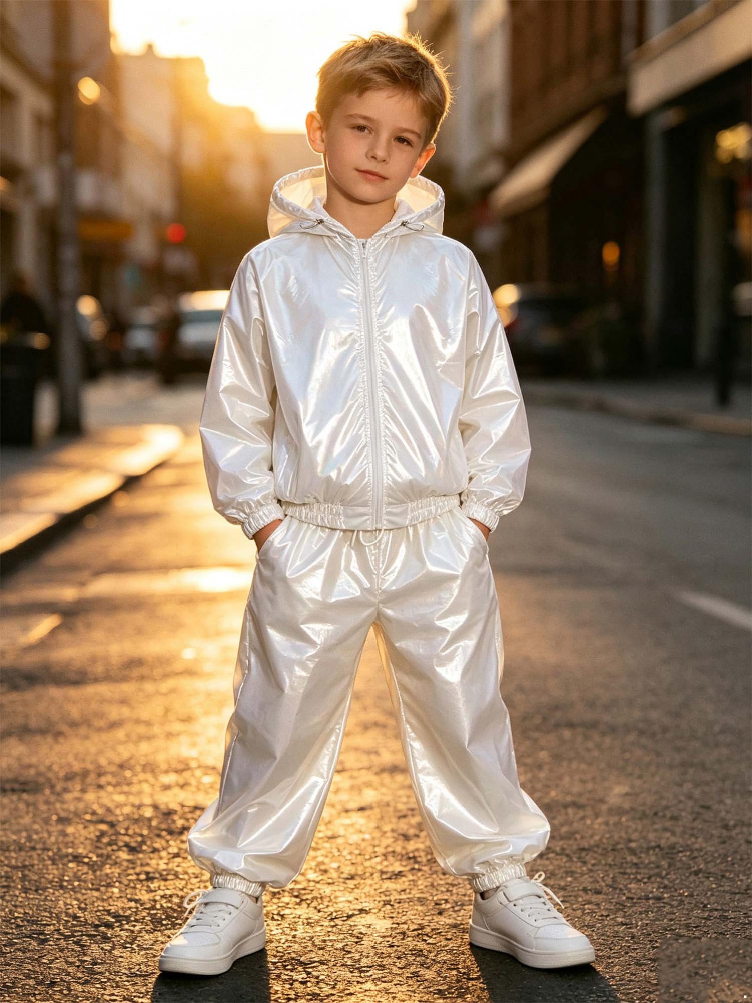 CHICTRY Bambina Set Di Abbigliamento Bambino Completi Da Cappotto Pioggia