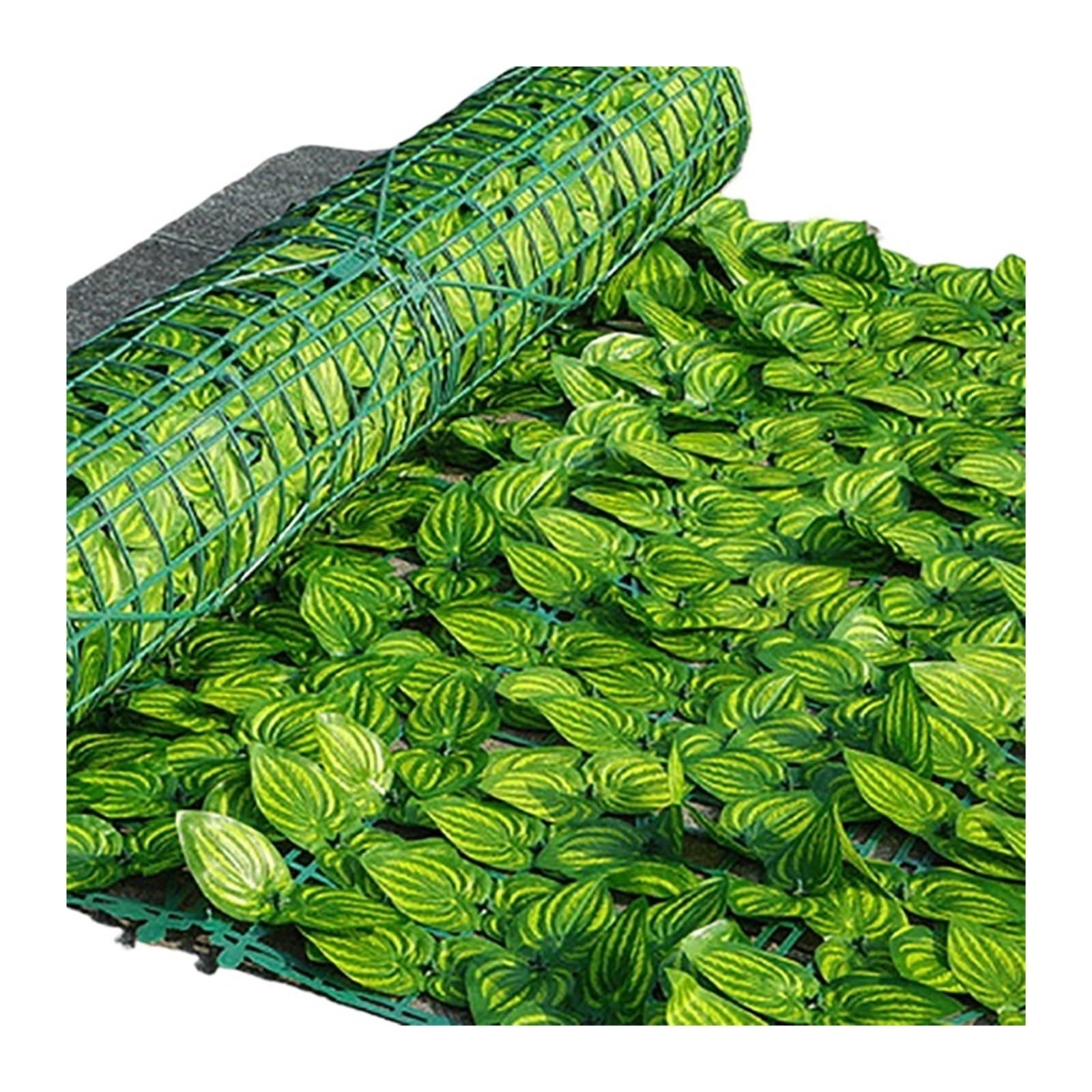 Lovssu A3 50X100cm Garden Privacy Screen Artificial Ivy Hedge Green Leaf Fence Panels Faux Privacy Screen For Home Outdoor Garden Balcony Decoration(A3 50X100cm)