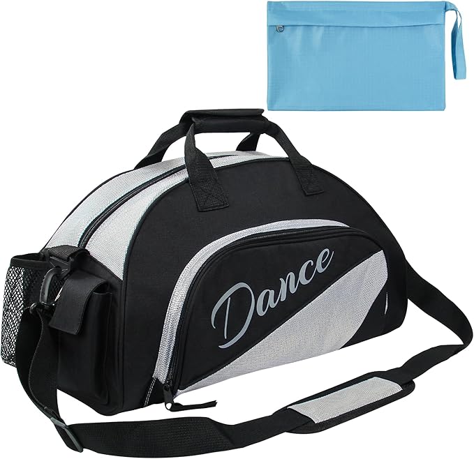 kilofly Ballet Dance Sports Gym Duffel Bag Travel Carry On…