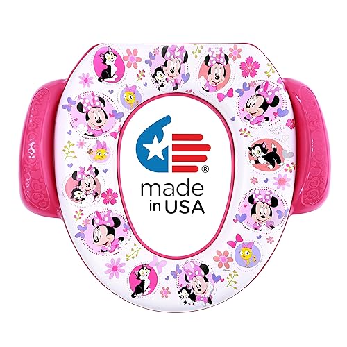 Ginsey Disney Minnie Mouse - Asiento suave para ir al baño "Believe in Me"