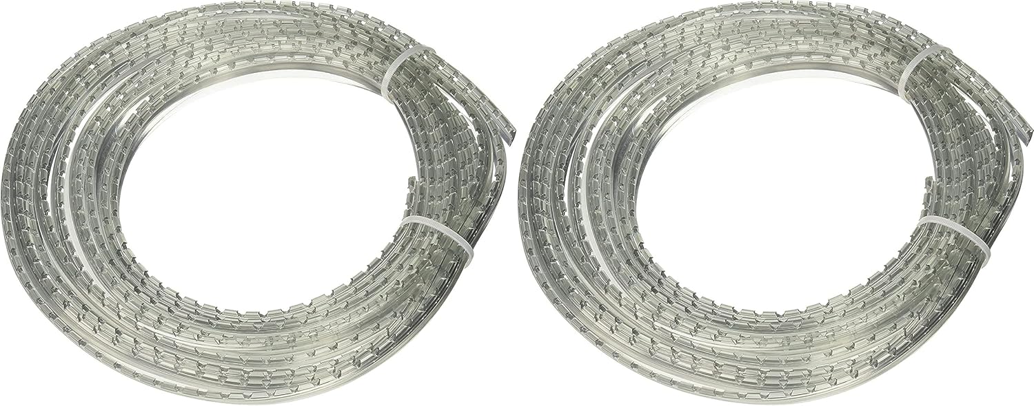 Sommerfeld's 50 Feet of Clear Rubber Glass Retainer for Woodworking