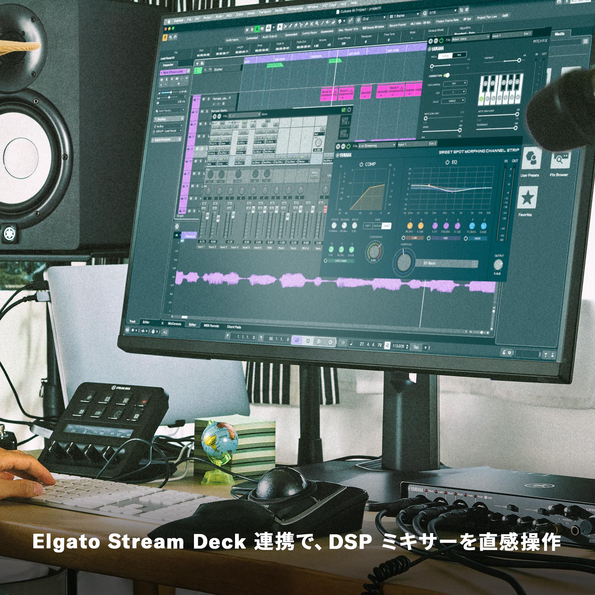 Amazon.co.jp: ヤマハ YAMAHA USB3.1 オーディオインターフェース