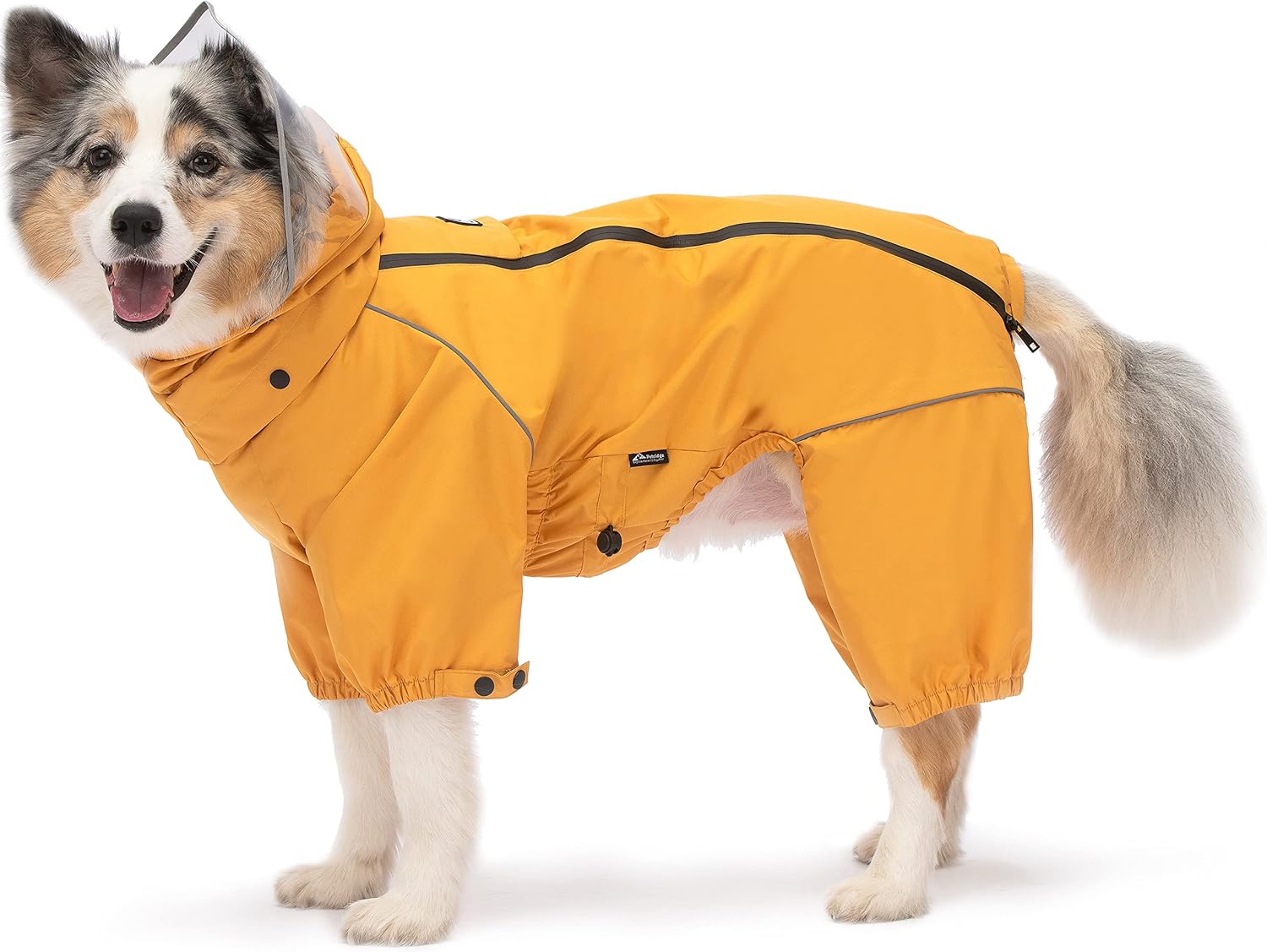 Petridge Dog FourLegged Rain Jacket Raincoat Waterproof
