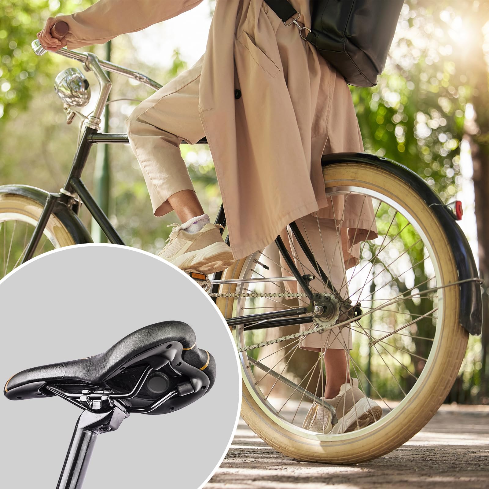 Wekuw Lot 6 Étuis AirTag Étanches IPX8 – Support Adhésif 3M Pour Vélo, Bagage, Clés, Drone