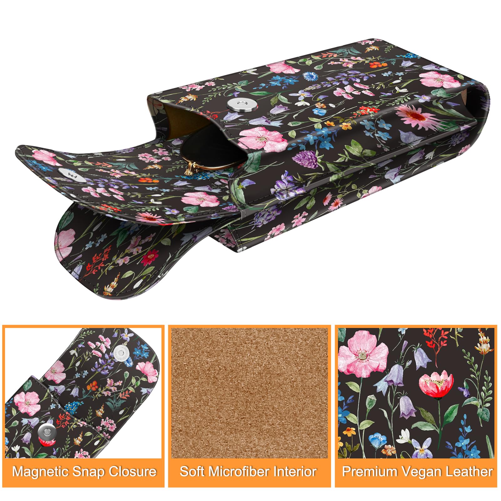 FINTIE Etui na okulary Uniseks Double Glasses Case
