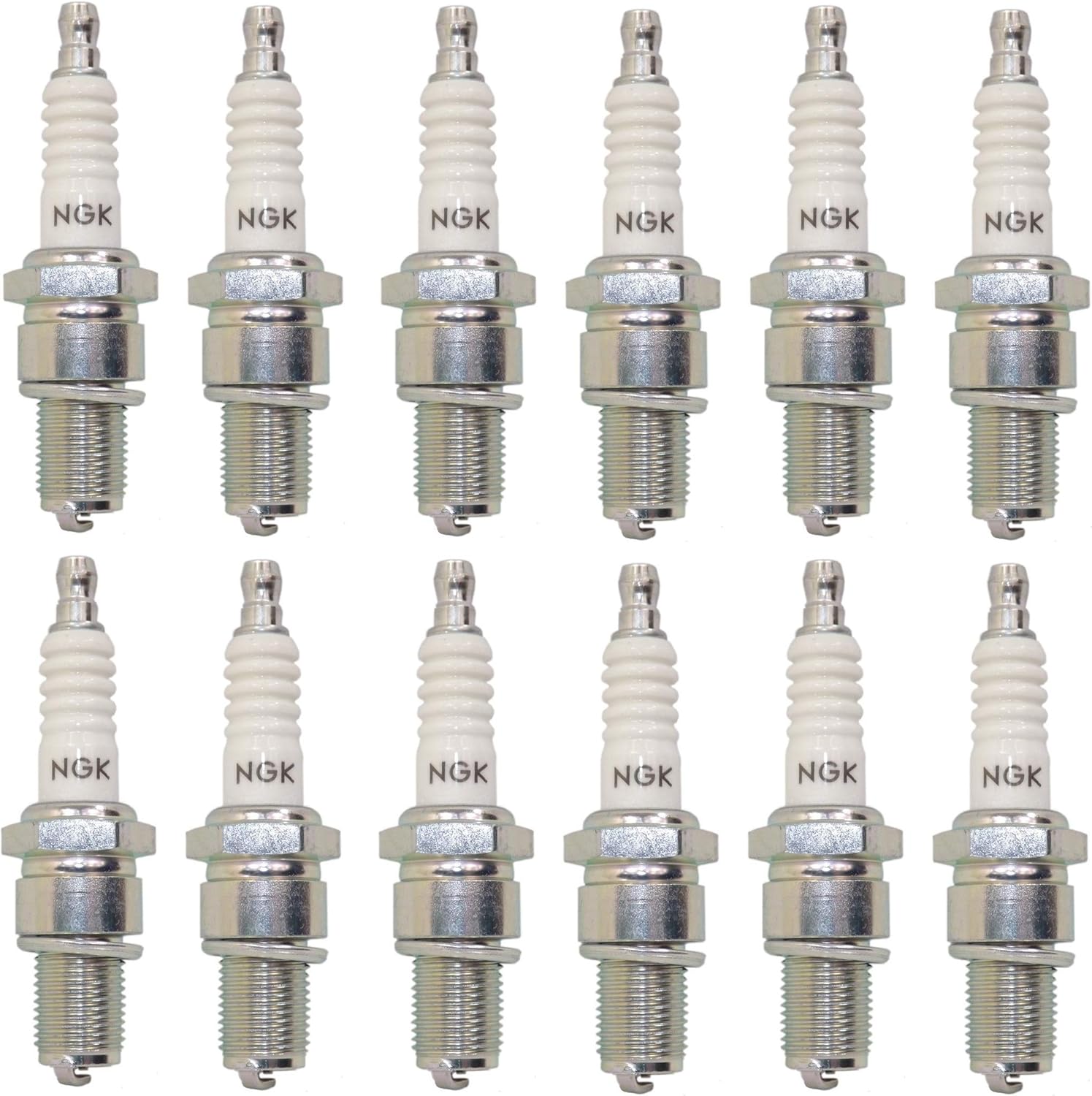 NGK (5791) BKR7E-11 Standard Spark Plug, Pack of (12)