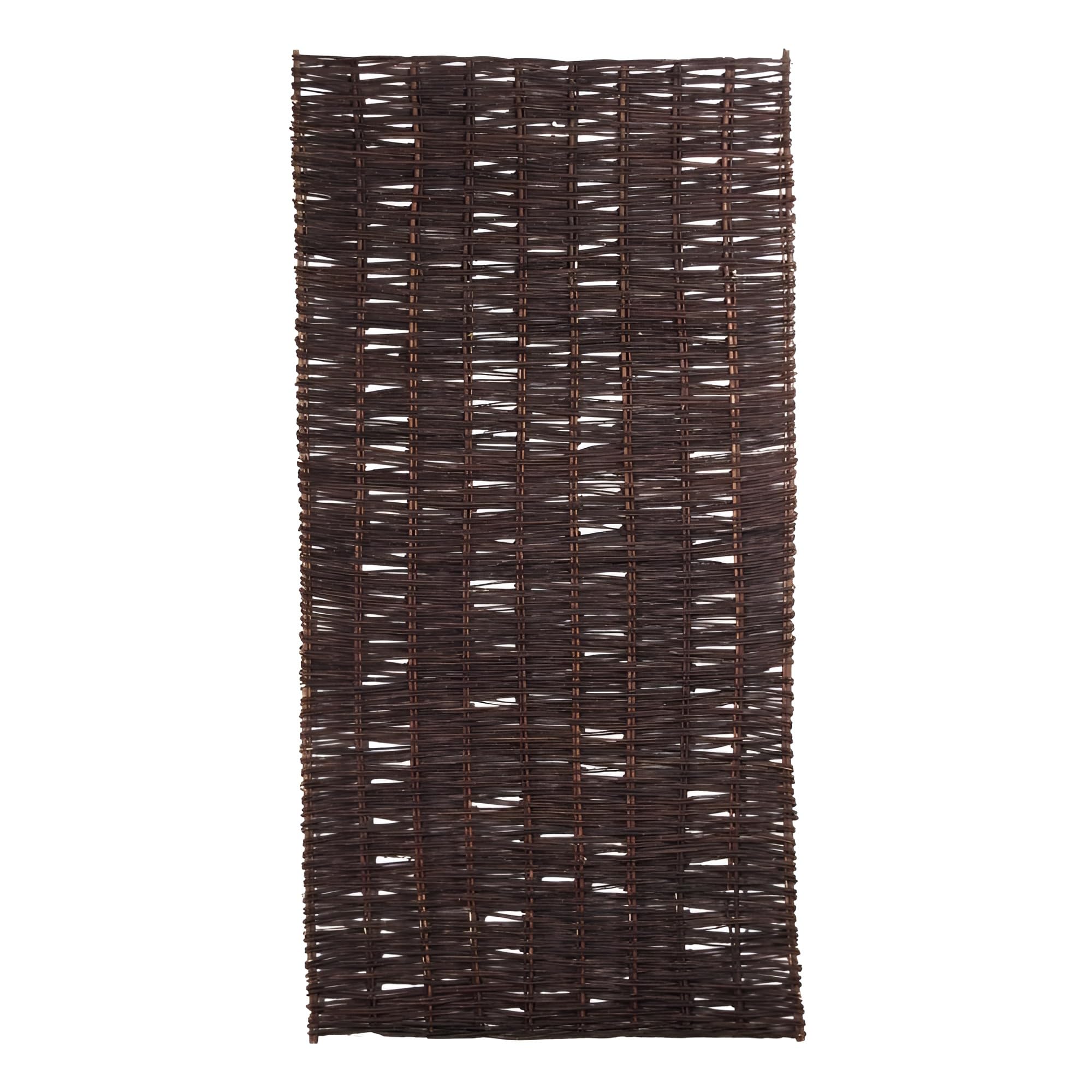 Papillon Willow Natural Garden Hurdles Fencing Privacy Screening Panel 1.8m x 0.9m (6ft x 3ft)