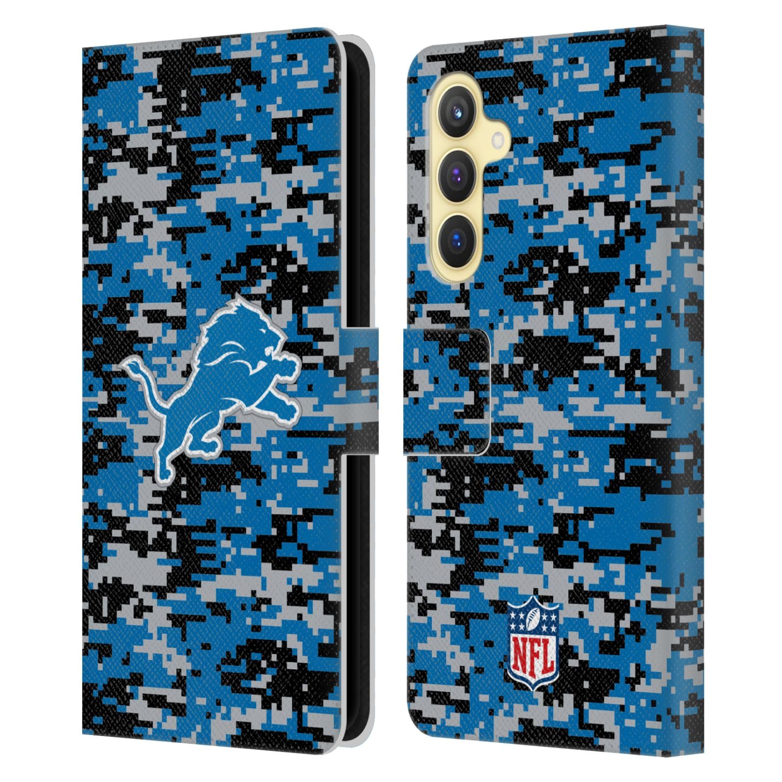 Carcasa de cuero tipo libro Samsung Galaxy S23 FE 5G NFL 7
