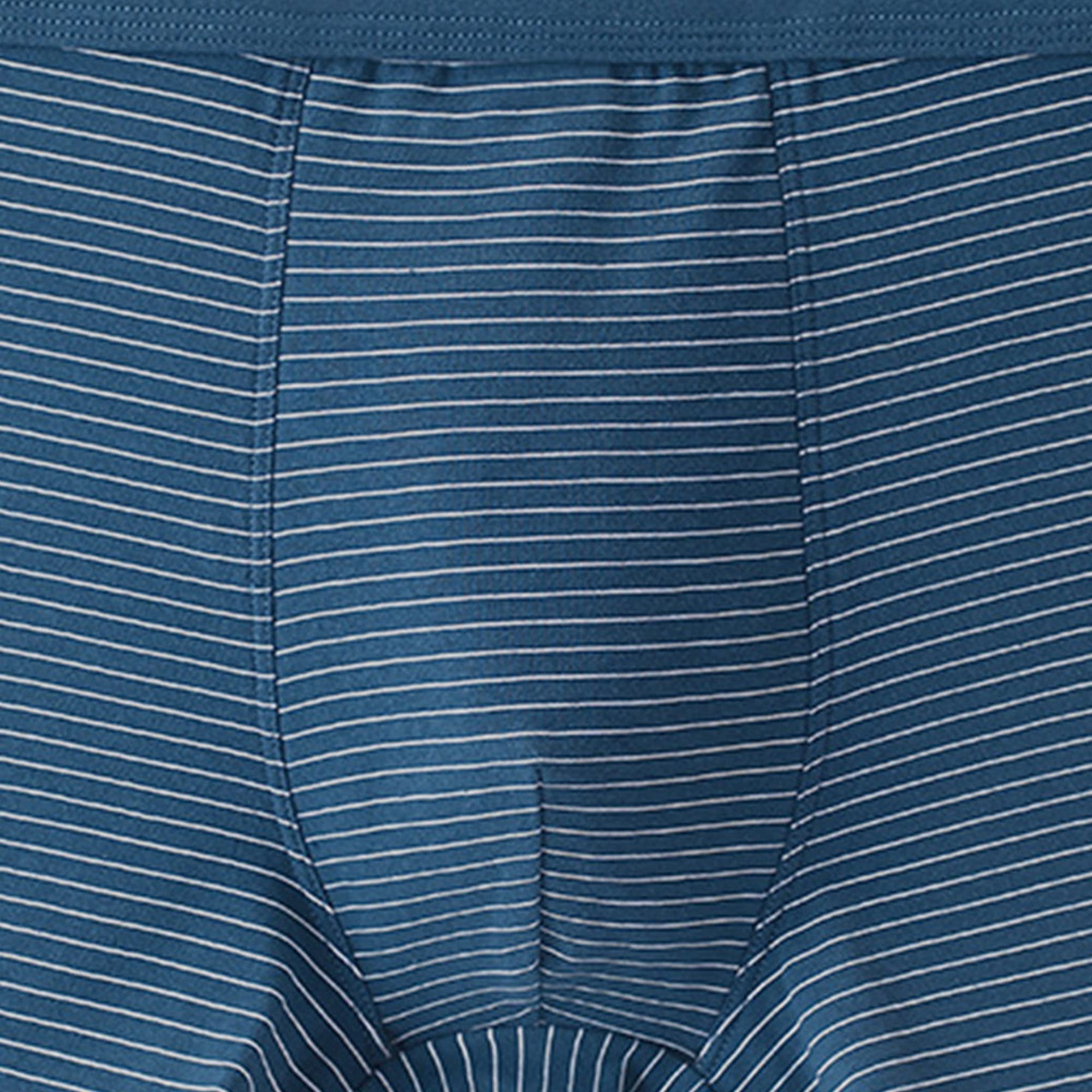 JEKE-DG Men's Cotton Classics Boxer Underwear Striped Printed Boxer Briefs Stretch Low Rise Boxer Shorts, Multipacks (6X-Large,Blue-3pc)