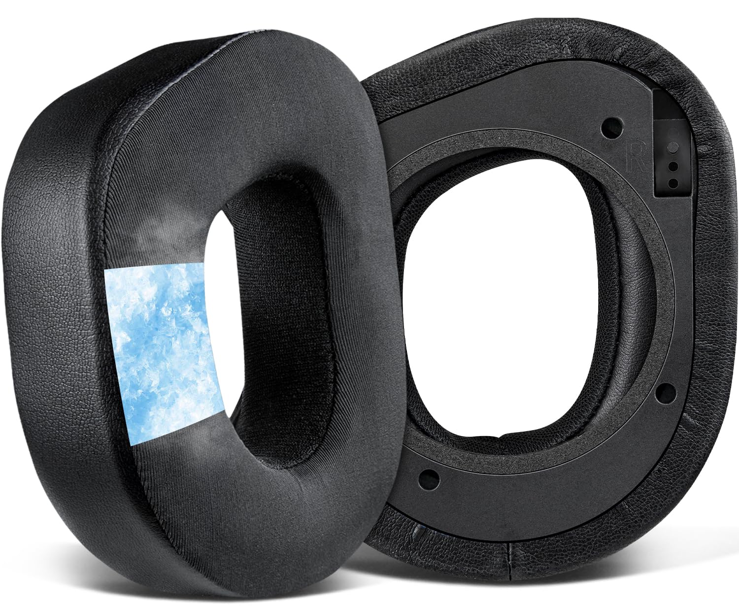 SOULWIT Cooling-Gel Earpads Cushions Replacement for Turtle Beach Stealth 700 Gen 2, 700 Gen2 MAX Wireless Gaming Headset, Ear Pads with Ice Silk Fabric, Noise Isolation Foam - Black