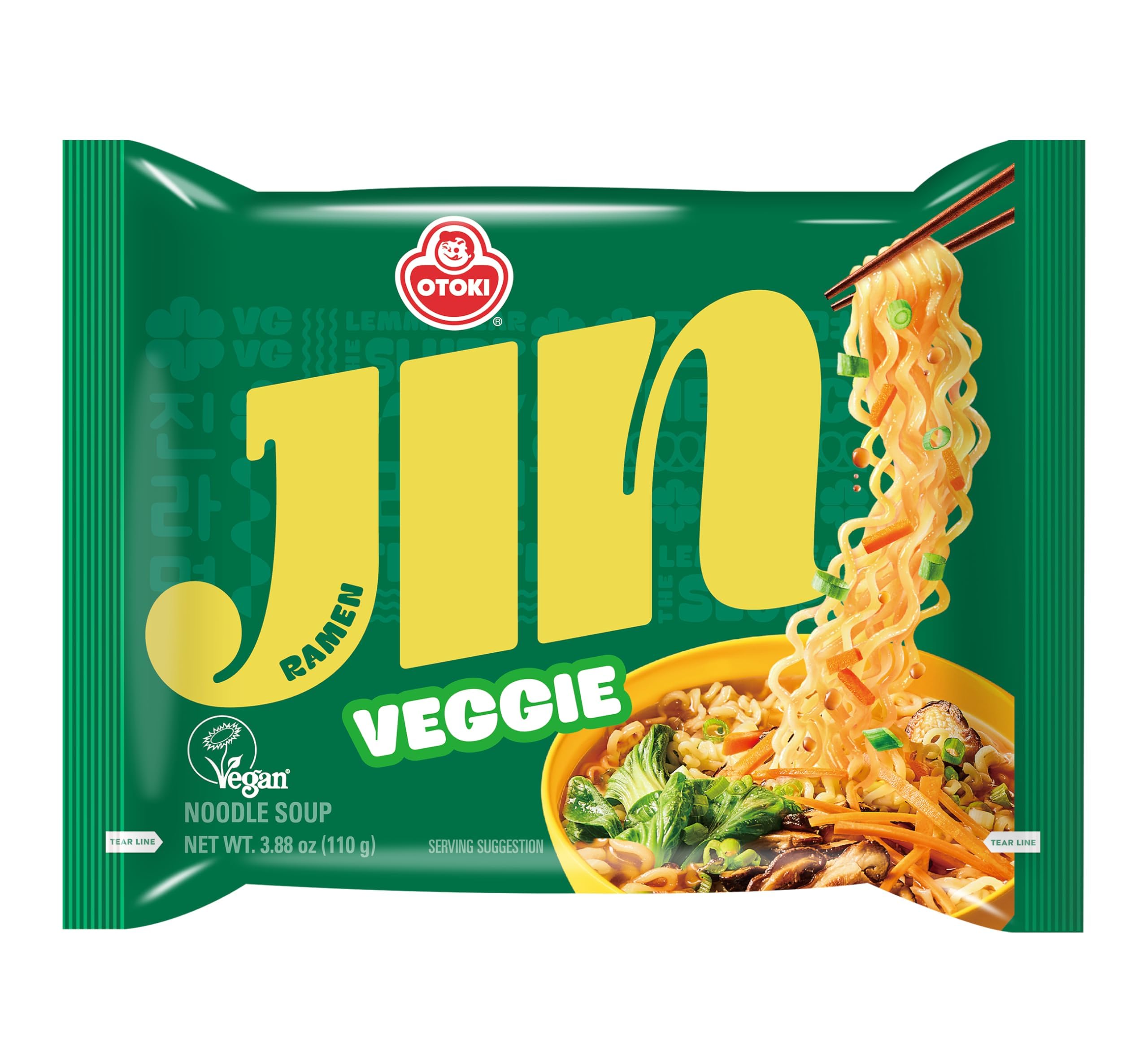 Amazon.com : OTOKI Jin Ramen Veggie Korean Vegan Instant Ramen