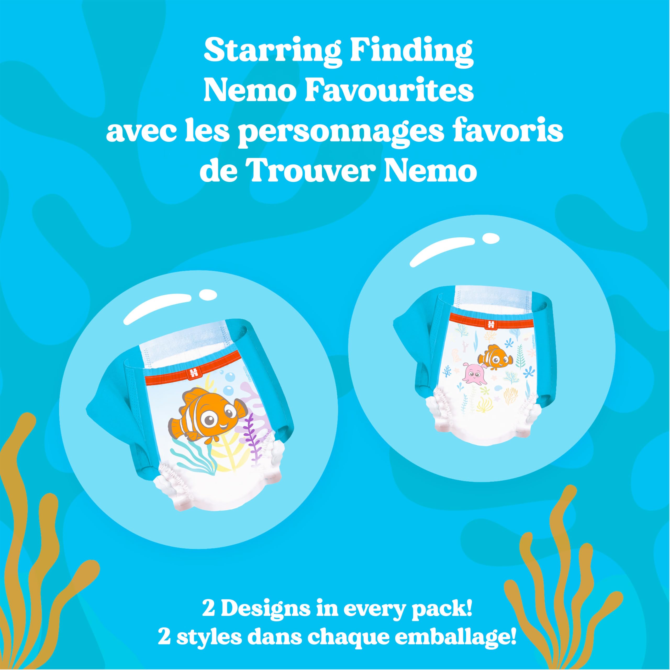 HUGGIES Swim Diapers, Size 4 Medium, Huggies Little Swimmers Disposable Swimpants, 18 ct - 4