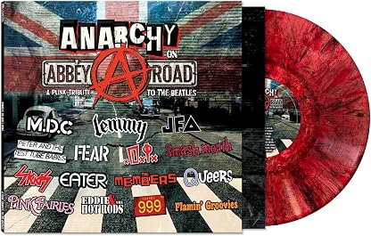 Anarchy On Abbey Road - A Punk Tribute to The Beatles por Various Artists — capa do álbum