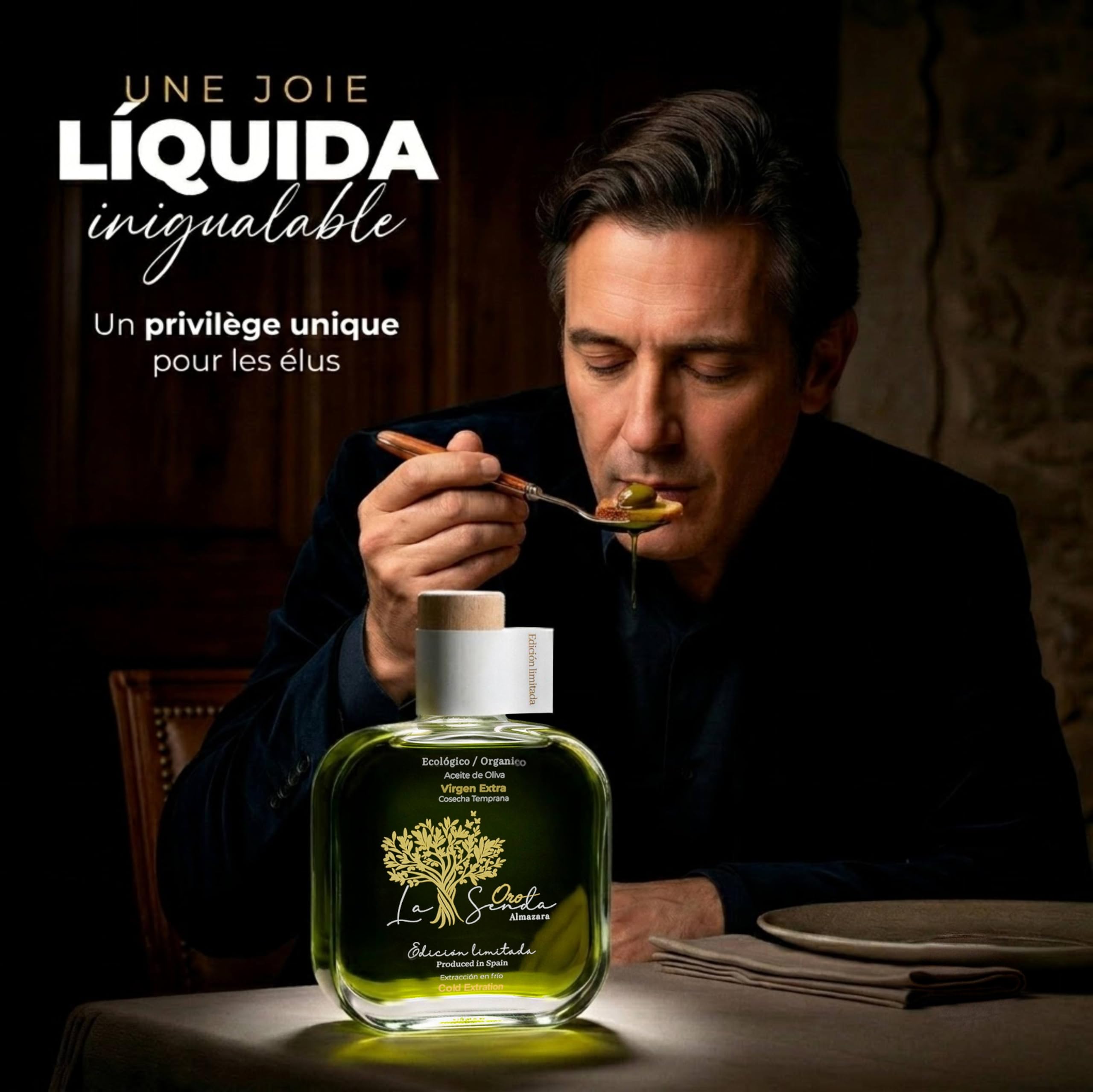 Huile d'olive vierge extra ÉDITION LIMITÉE – Récolte précoce d'olives Picual 100% bio, extraction à froid | Intensité aromatique et saveur fruitée intense | Le 6 città più salubri del mondo