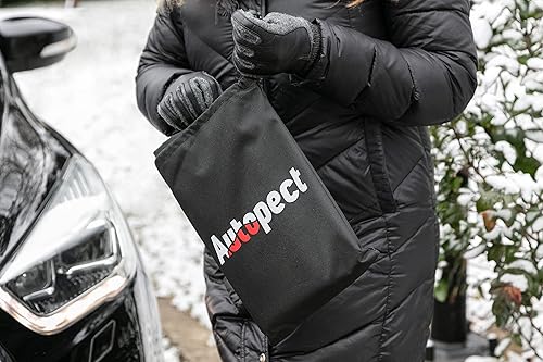 Miniatura 6 de Cubierta de parabrisas para hielo y nieve, cubierta de nieve para automóvil, camión y SUV, hecha de poliéster 600D para todo tipo de clima con 6