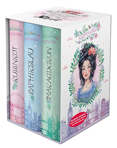 Rubinrot - Saphirblau - Smaragdgrün: Liebe geht durch alle Zeiten. Sonderausgabe im Schuber (Liebe geht durch alle Zeiten: Rubinrot - Saphirblau - Smaragdgrün)