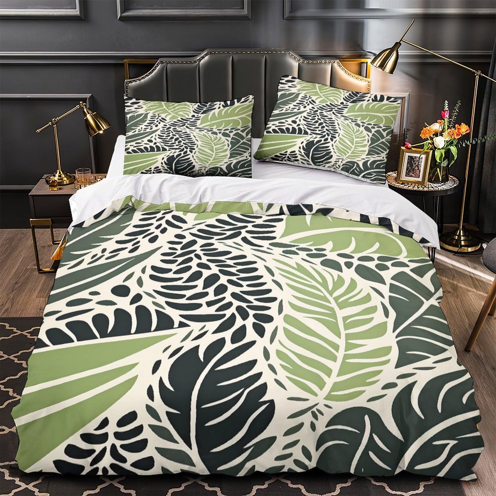 Parure de lit 3D imprimée scène de plage housse de couette ultra douce 260x220