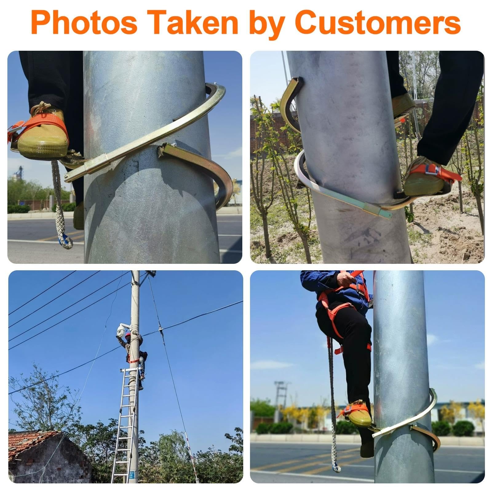 Kit Da Arrampicata Su Palo Da Elettricista, Artefatti Arrampicata Su Albero