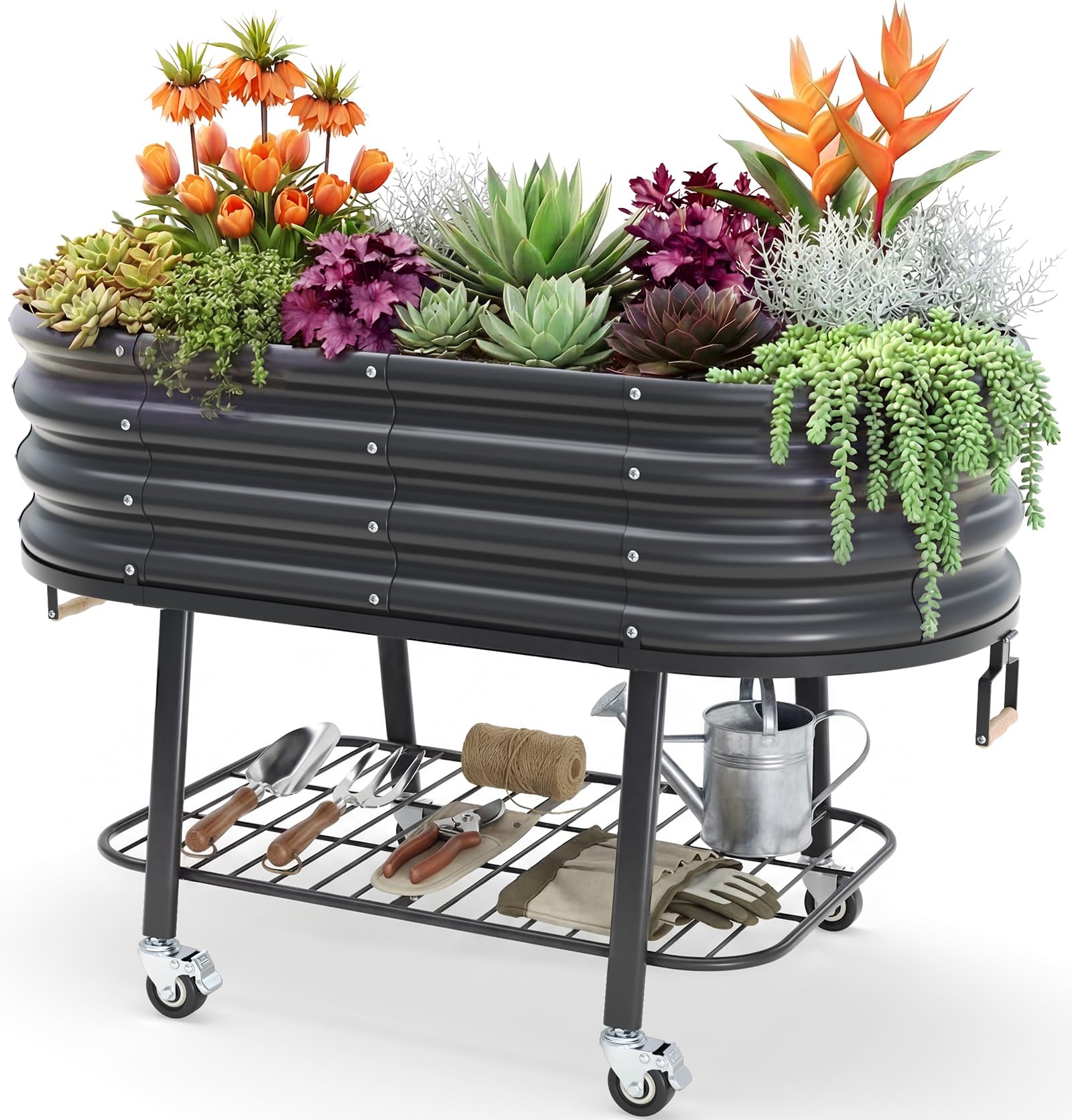 KING BIRD Elevated Garden Bed