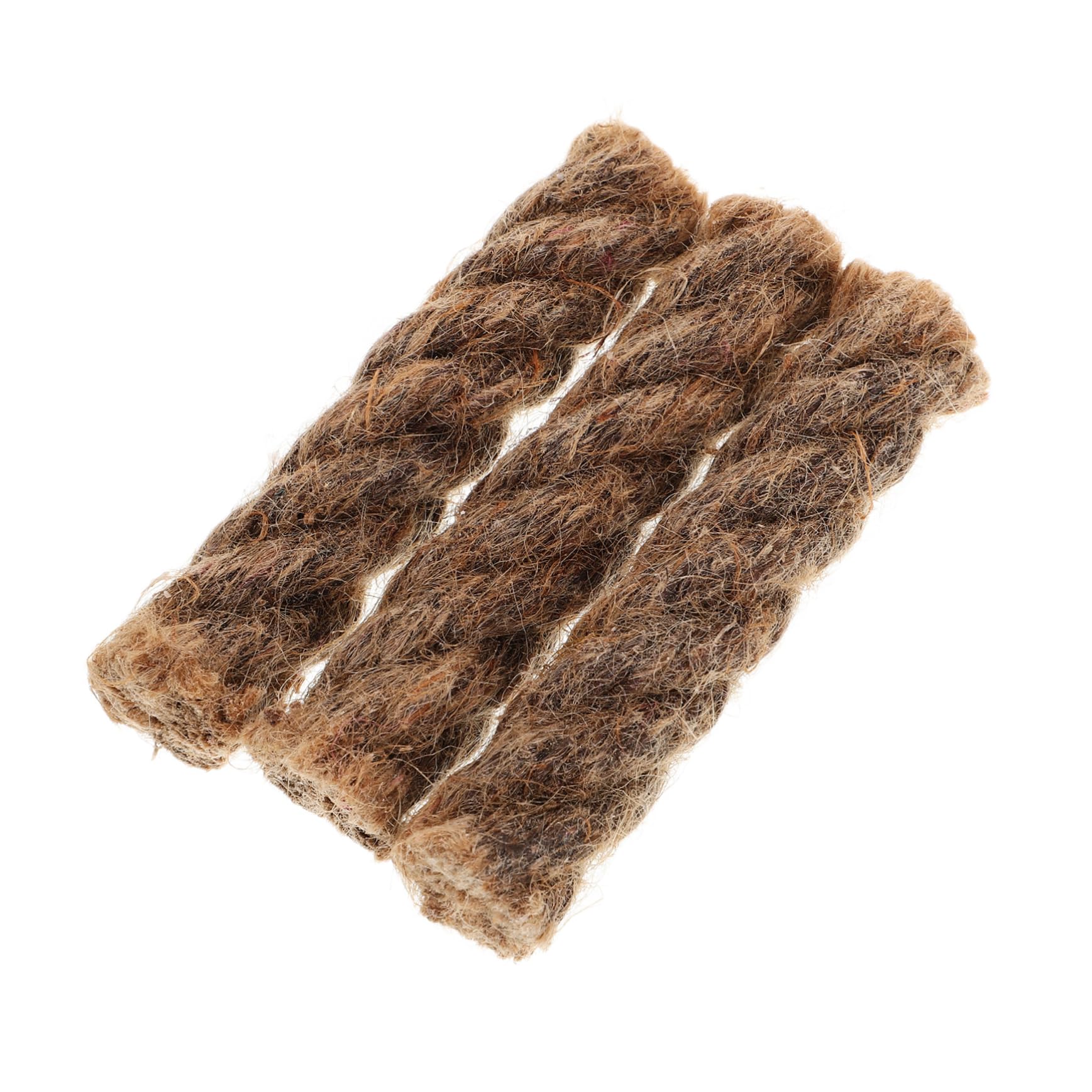 CORHAD Camping Essential: 3 Pack Jute Fire Rope Wax Fire Cord Survival Fire Starter Windproof Rod Fire Rope for Outdoor Activities