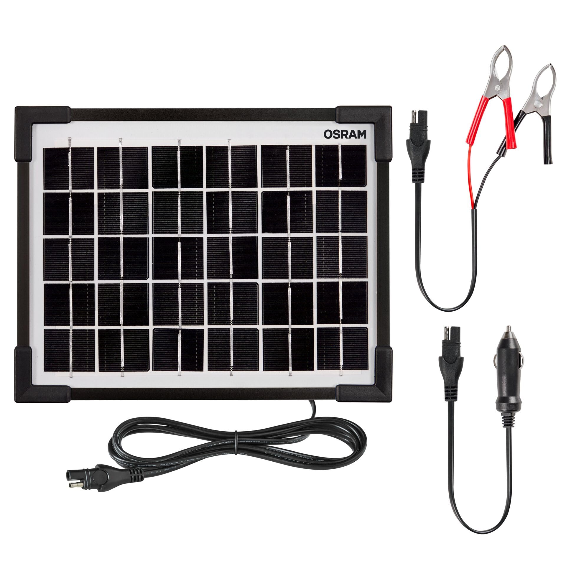 Graflsoa Chargeur Solaire Portable 20W Monocristallin avec Design Pliable en 4, Étanche pour Usage Extérieur, Sortie USB pour Appareils Mobiles