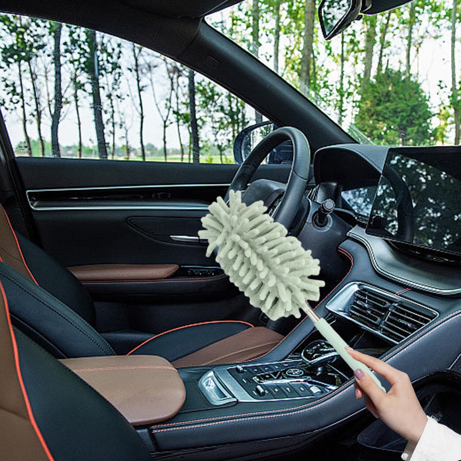 Waschbares Staubtuch - Mikrofaser Duster Für Auto & Haushalt