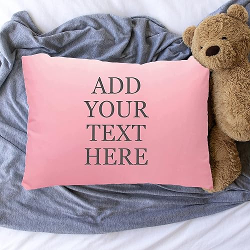 Miniatura 7 de Fundas de almohada personalizadas de tamaño estándar (20 x 26 pulgadas), fundas de almohada estándar con cierre de sobre suaves y acogedoras con