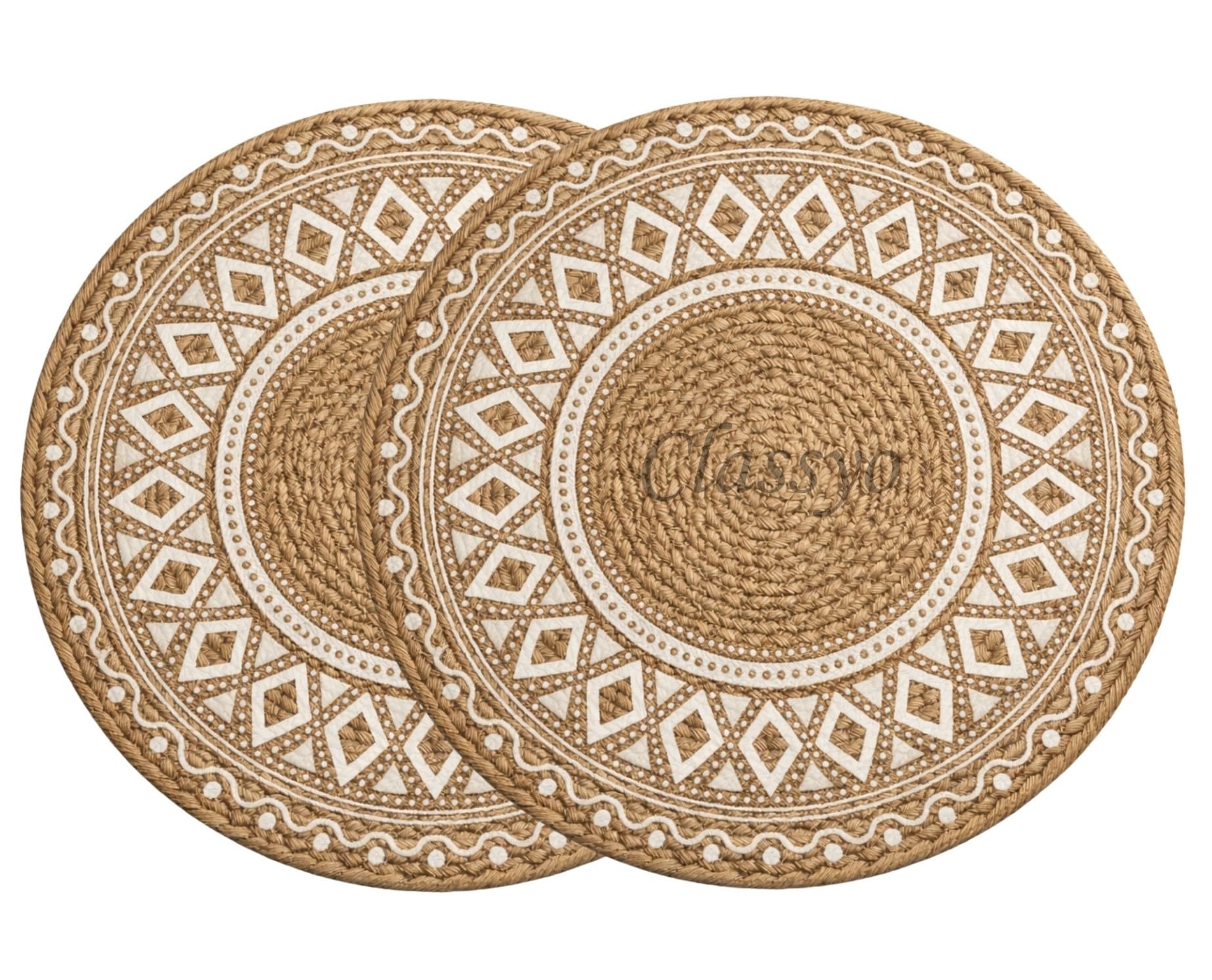 Classyo Cotton Coasters - Protect Your Table! -1