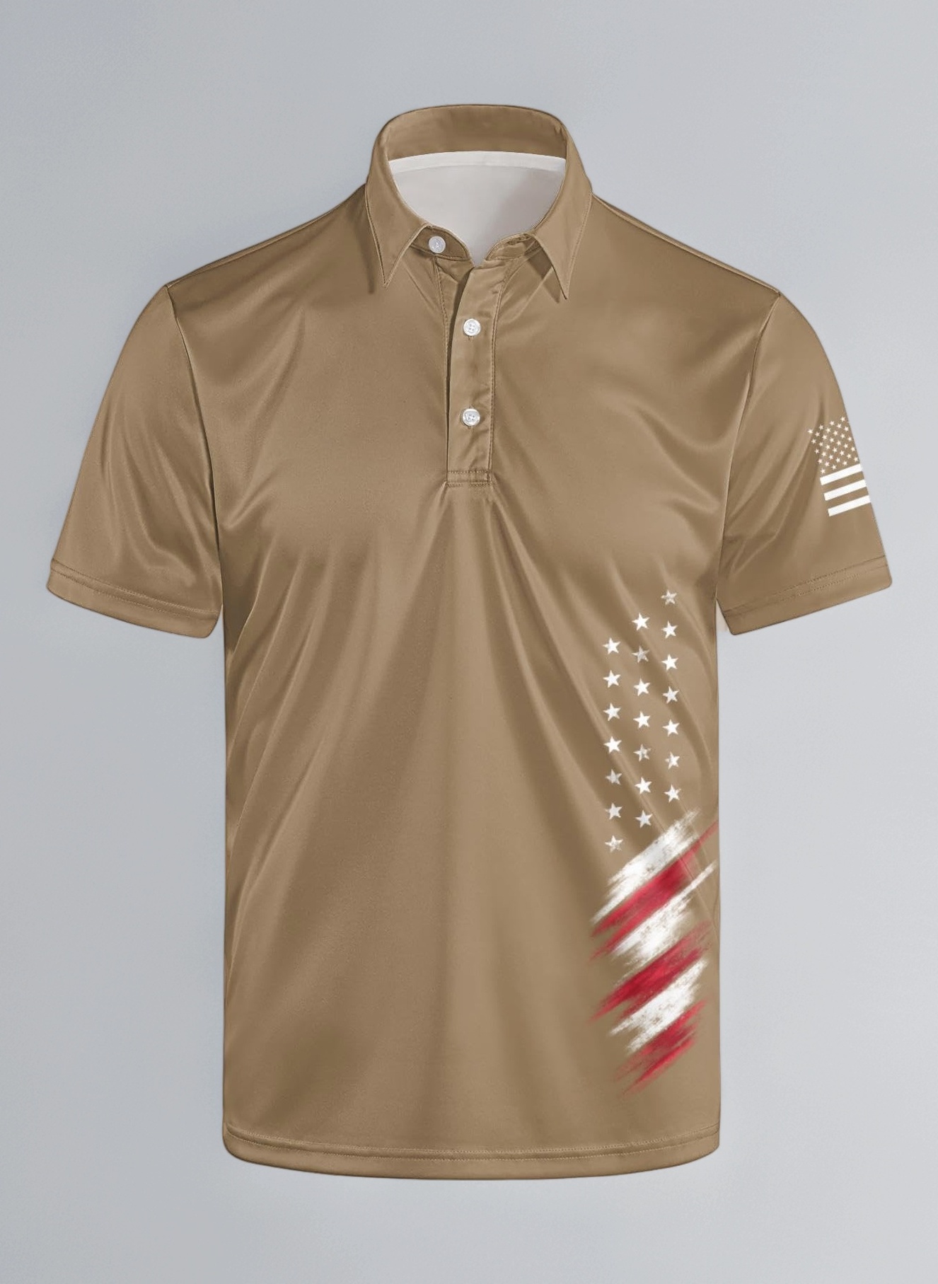 Golf Polos for Men Funny Moisture Wicking Golf Shirts Performance Quick-Dry Polo Shirts Short Sleeve