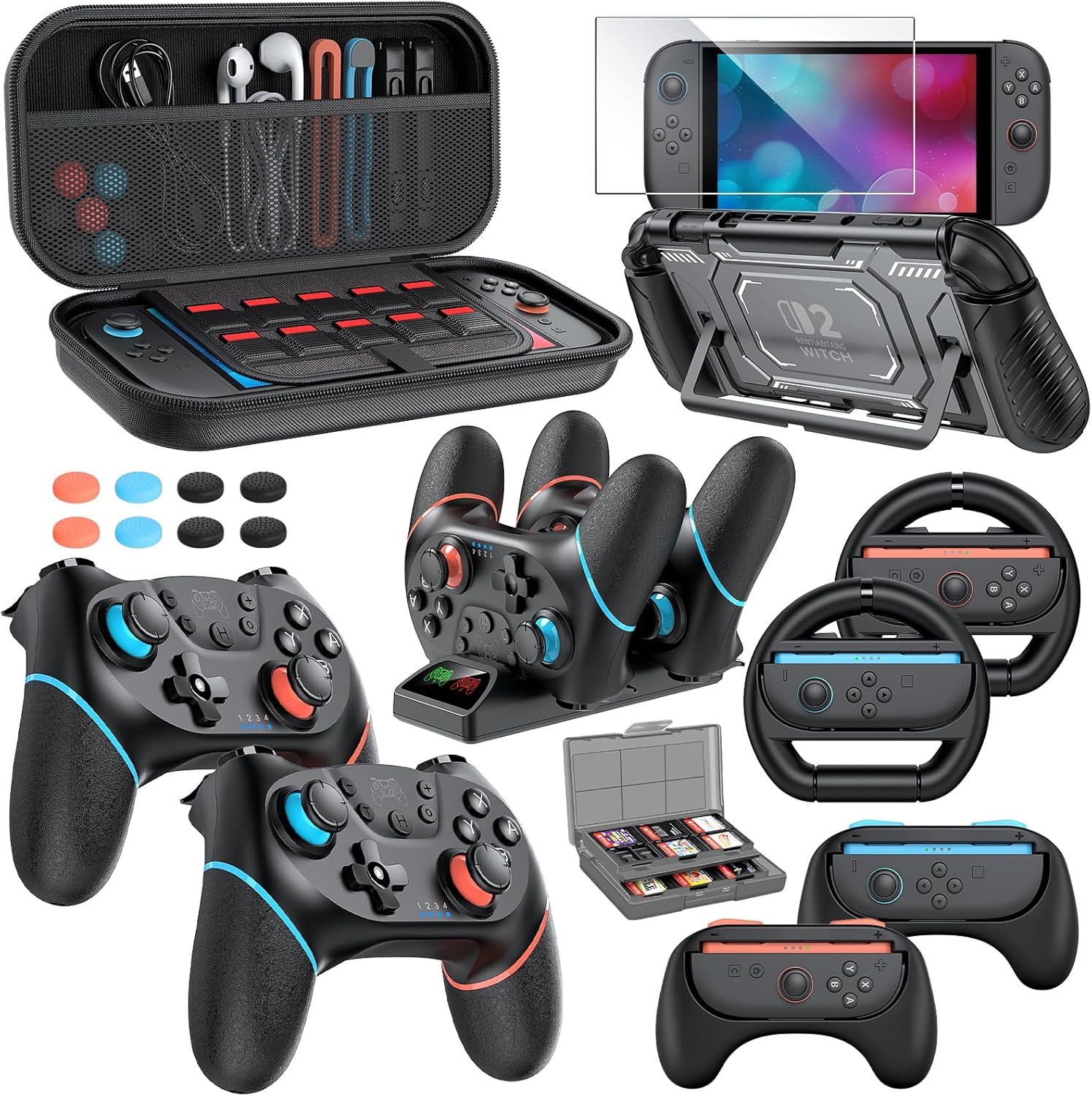 Switch 2 Pro Controller Accessories,...