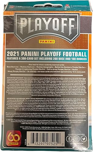 Miniatura 2 de 2021 Panini Playoff Hanger Box - (60 Cards Per Box) - Unwrap 9 Hanger Box Exclusive Goal Line Parallels - (Free Shipping)