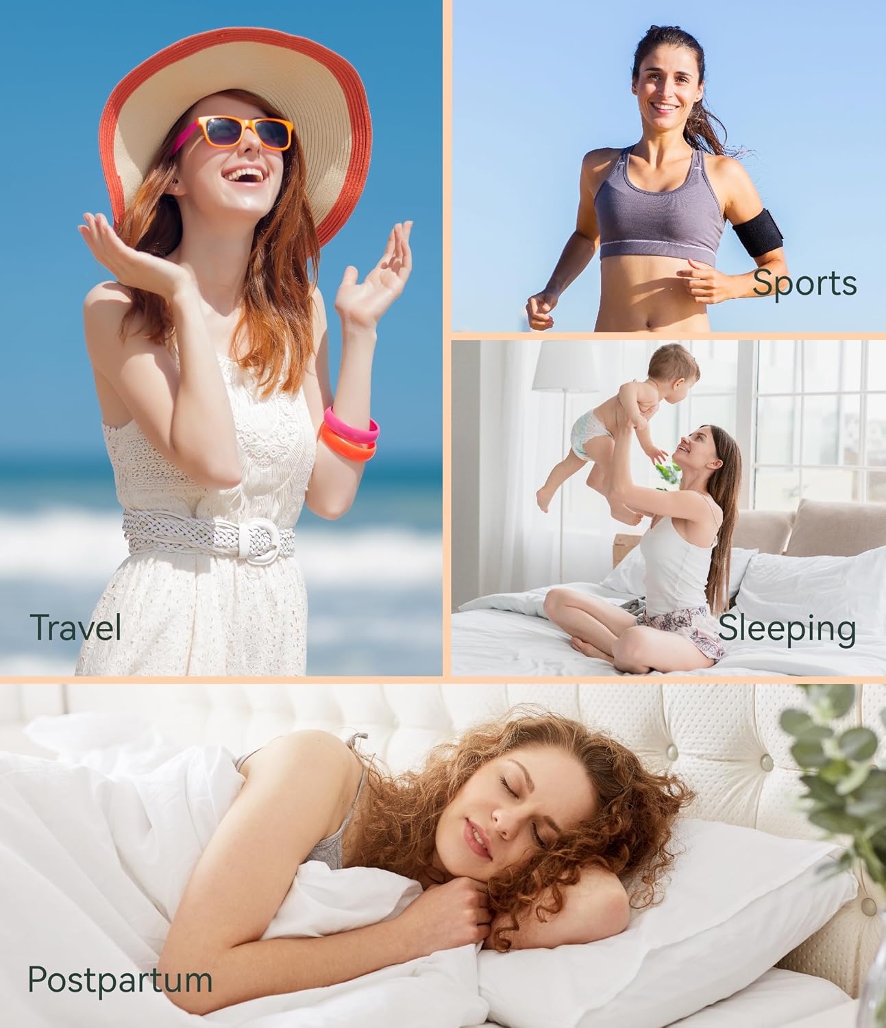 Urinary Incontinence Postpartum Underwear for Women Washable Leak Proof Odor Control 56ml Absorbency Brief 1 Pack (Skin, M) - Image 8