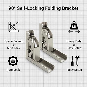 KAFENDA-90 Degree Folding Hinges Hard Closing Hinges