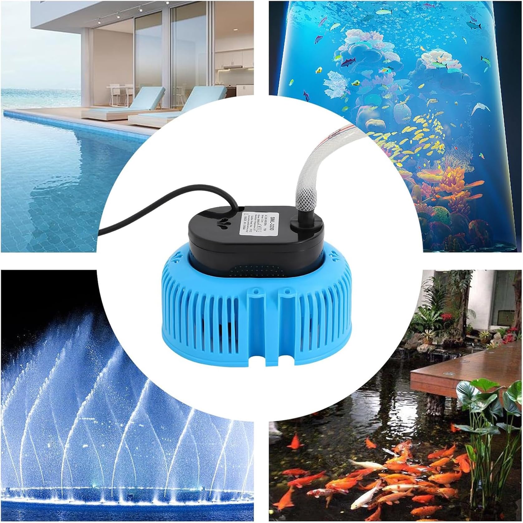 Bomba de Piscina, Bomba de Filtro de circulación de 75W, Bomba de Piscina 850PGH