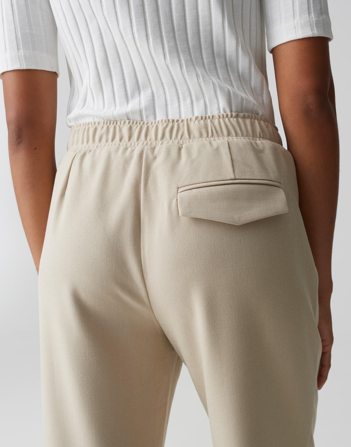 OPUS Damen City Pants | MYHA Flow Relaxed City Pants in feiner Mélange Optik
