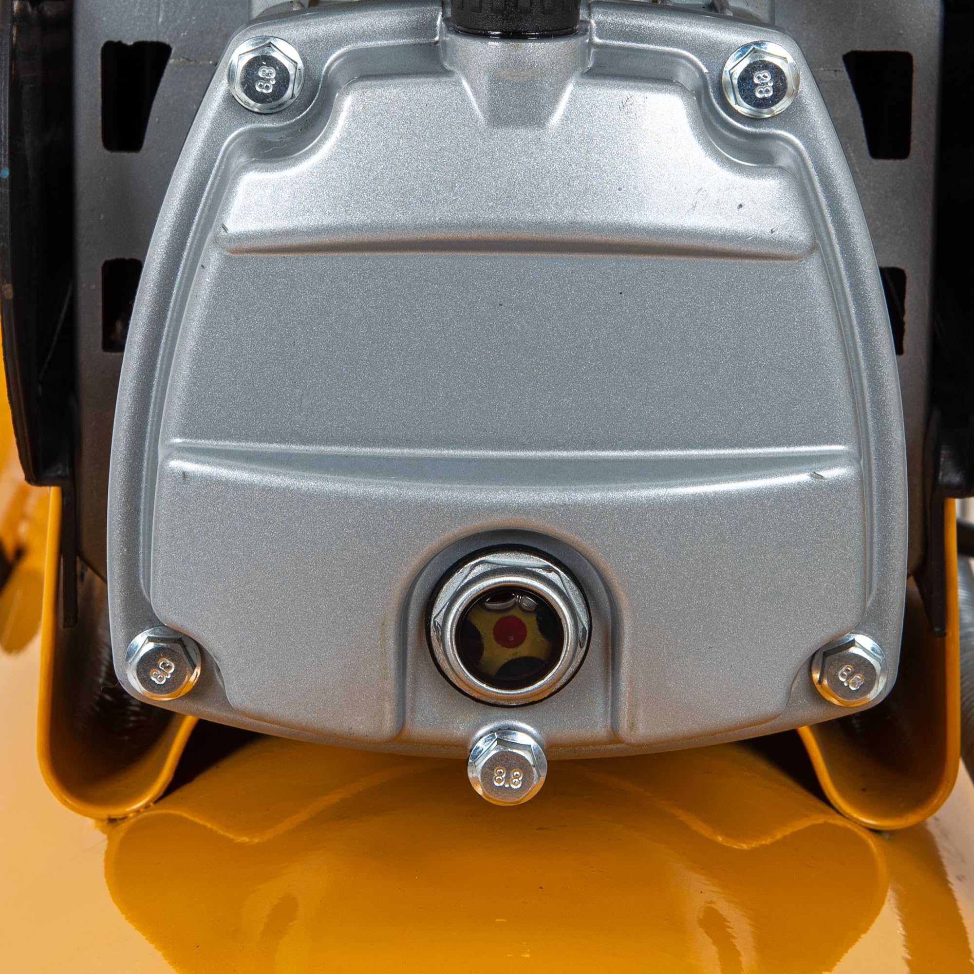 VITO Compresseur d'Air 230V 50L 1900W 2.5CV, Pression 10 Bar, Débit 206L/min, Moteur Lubrifié Haute Résistance, Idéal Gonflage, Peinture et Outillage Pneumatique
