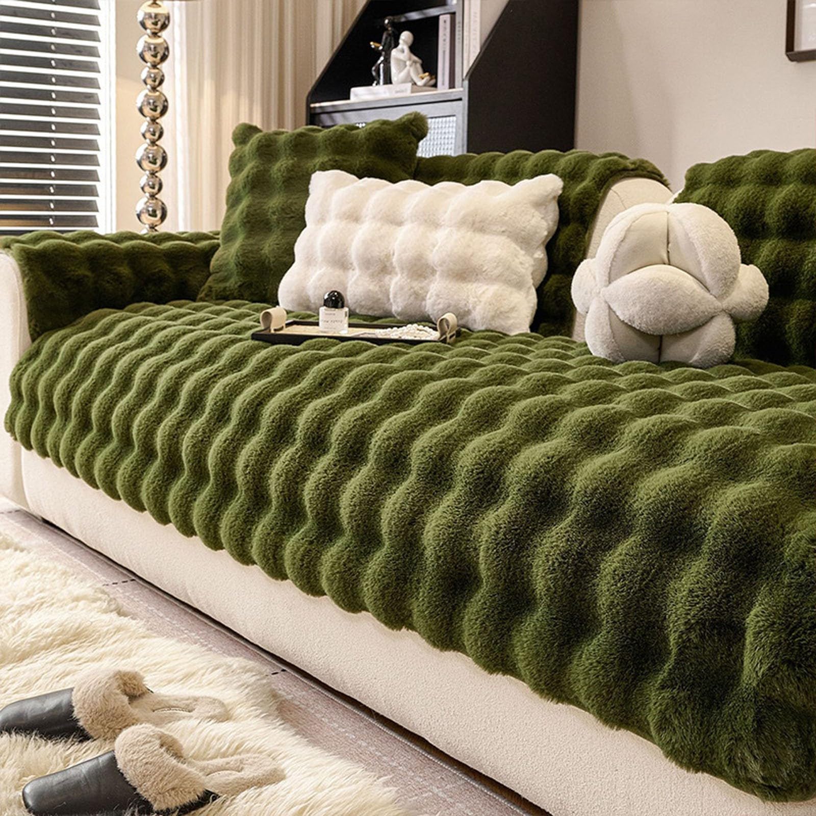 Housse de canapé en peluche pour le confort de votre animal domestique