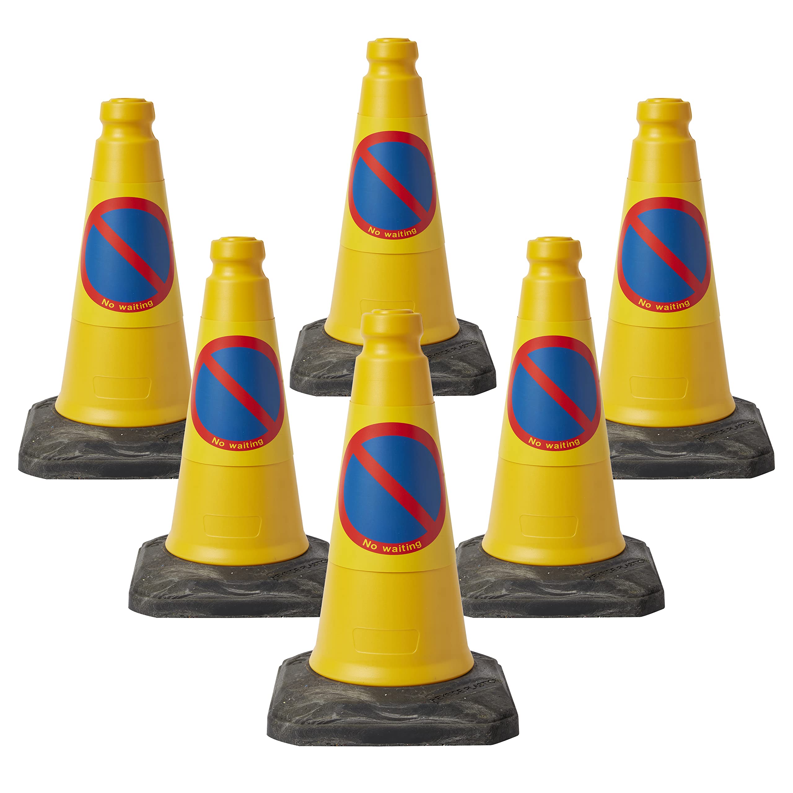 Pack of 6 innovatus No waiting cones 450mm