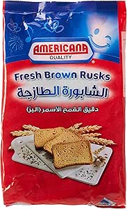 Americana Fresh Brown Rusk 375G Bag : Buy Online at Best Price in KSA ...