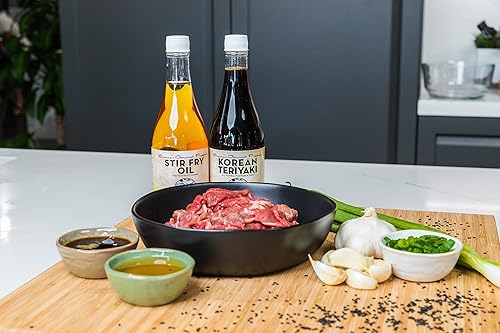 Vista 6 de Sunny's Gourmet - Aceite coreano para freír a altas temperaturas, totalmente natural, sin conservantes, 15.5 onzas (individual)