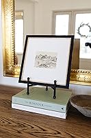 Vista 5 de Petal Lane Antique Wall Decor - Framed Antique Decor - Make Your Own Gallery Wall Frame Set - Dark Academia Wall Decor - Canvas Wall Art with