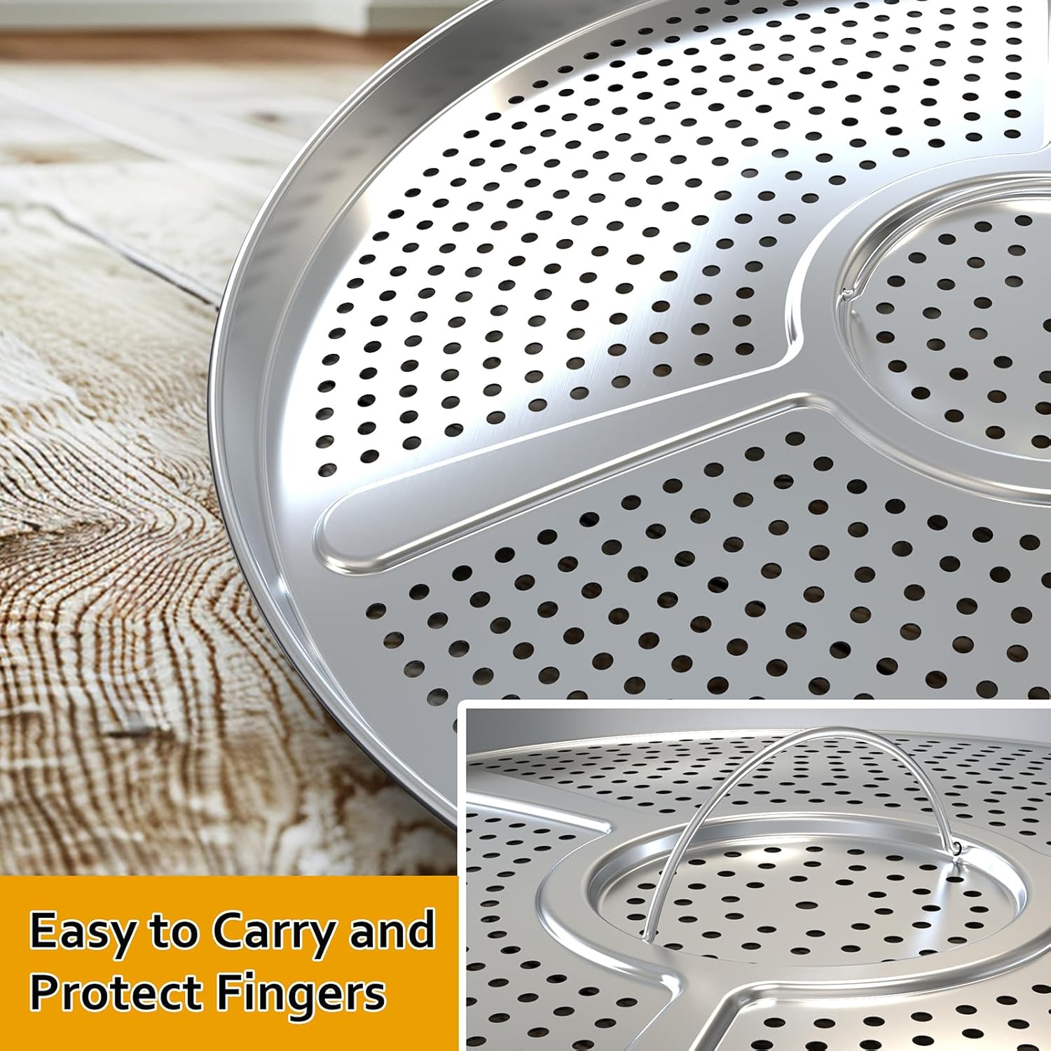 Pellet Adapter for Solo Stove Bonfire 2.0, Bonfire Accessories for Solo Stove,19.5" Bonfire 2.0 Burning Pellets Extension Accessories,Pellet Burning Conversion (SYCP01-002)