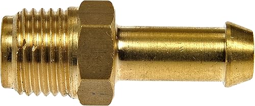 Miniatura 2 de Dorman 785-400 Manguera de combustible Conector macho de llamarada invertida, tubo de 14 pulgadas x 14 pulgadas