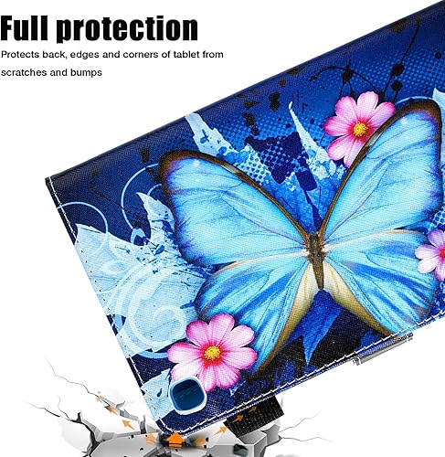 Miniatura 5 de Funda para Galaxy Tab A7 Lite 8.7 versión 2021 (SM-T220  T225), Dteck - Funda delgada de poliuretano para tablet Dteck a prueba de golpes, carcasa