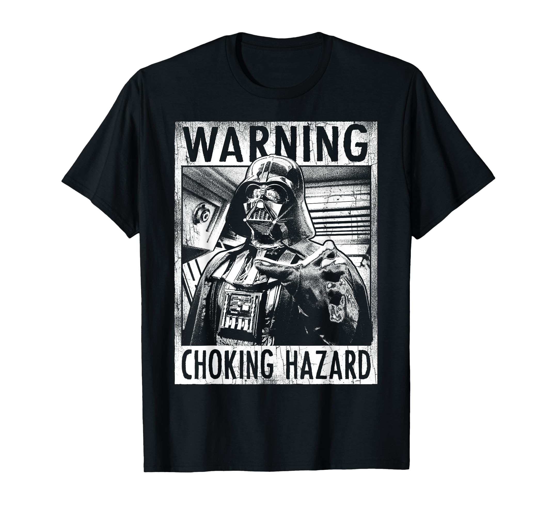 STAR WARSDarth Vader Choking Hazard Vintage Graphic T-Shirt T-ShirtOEKO-TEX STANDARD 100