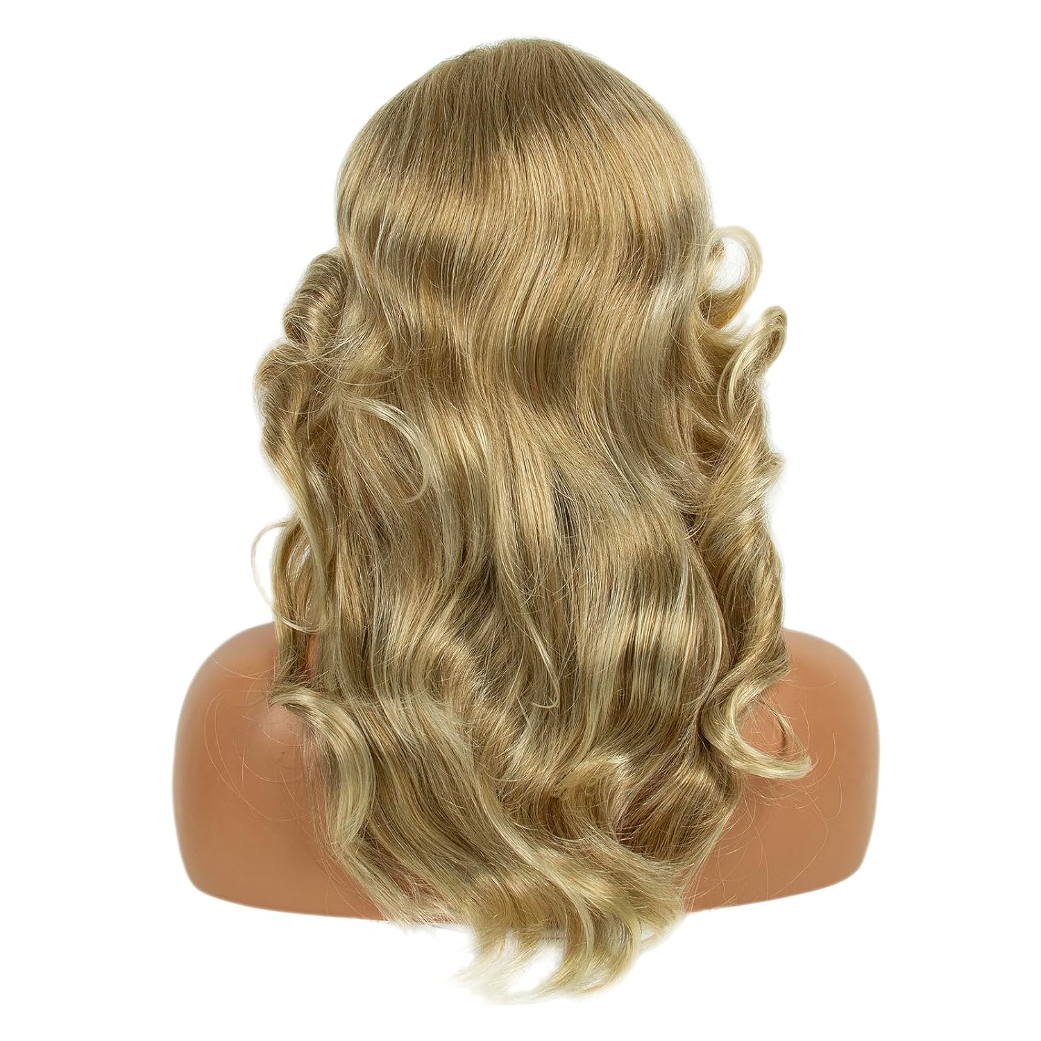 H&Bwig Farrah Fawcett Feathered Wigs, Blonde 70s Vintage Womens Long Natural Synthetic Wig for Lady - Party Cosplay Costume Accessory - Image 2