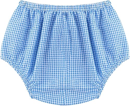 Miniatura 2 de IWEMEK Baby Girls Boy 1er 2nd Birthday Cake Smash Cotton Basic Pañal Cover Pañal Bloomers Pantalones Cortos Escritos Panty PP Ropa Interior