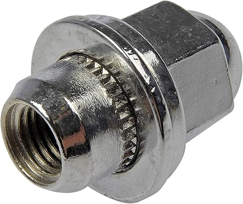 Dorman 611-173 Tuerca de rueda M12-1.50 Mag, hexagonal de 0.827 in, longitud de 1.594 in compatible con modelos seleccionados de Toyota, paquete de